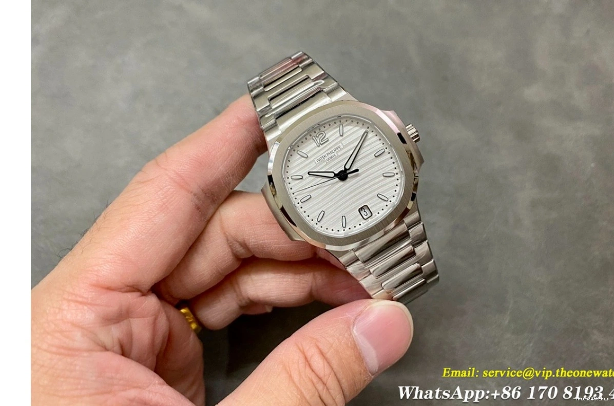 Dial White Jumbo 3KF SS 7118 A324 Nautilus SS 35mm 1231